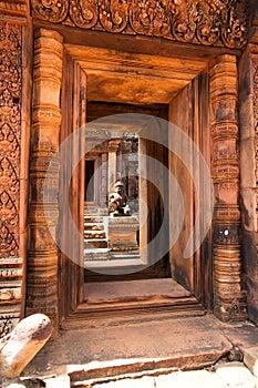 Banteay Srei Temple, Temples of Angkor, Cambodia