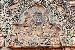 Banteay Srey Bas Reliefs
