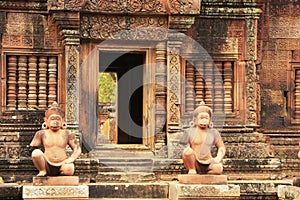 Banteay Srey temple, Angkor area, Siem Reap, Cambodia