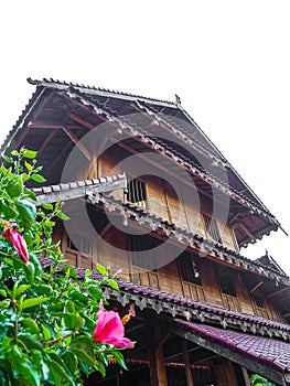 Banua tada traditional house, rumah adat buton sulawesi tenggara