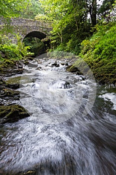 Banvie Burn in the Scottish Highlands