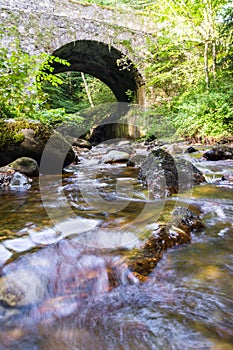 Banvie Burn in the Scottish Highlands