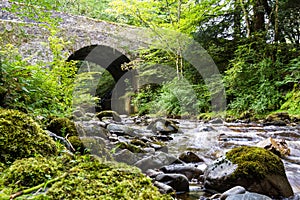 Banvie Burn in the Scottish Highlands