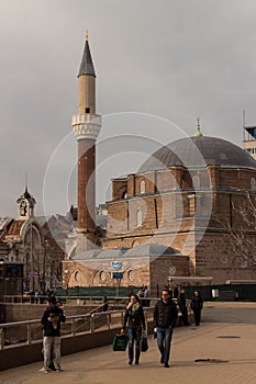 Banya Bashi Mosque in Sofia, Bulgaria