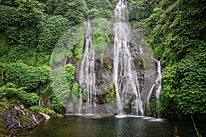 Banyumala twin waterfall in Bali, Indonesia