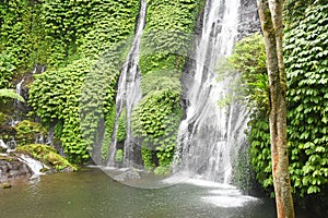 Banyumala waterfall at Buleleng regency of Bali - Indonesia