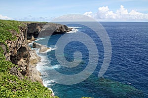 Banzai cliff in Saipan