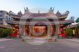 Bao An temple in Taipei, Taiwan