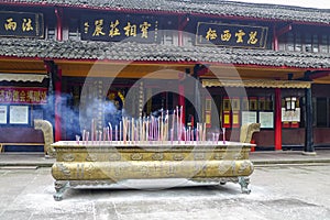 Baoguo Temple in mount emei,china
