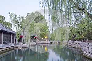 The Baotu Springor spouting spring is a culturally significant artesian karst spring located in the city of Jinan,Shandong,China