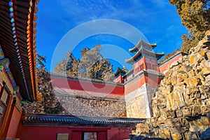 Baoyun Bronze Pavilion at the Summer Palace in Beijing, China