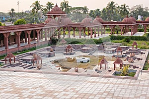 BAPS Shree Swaminarayan temple complex in Diamond Harbour Rd, Kolkata, West Bengal, India