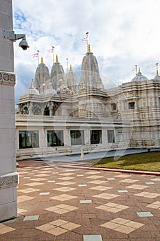 The BAPS Shri Swaminarayan Mandir in Etobicoke, Toronto, Ontario, Canada photo