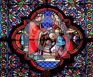 Baptism of Clovis, first Christian King of France