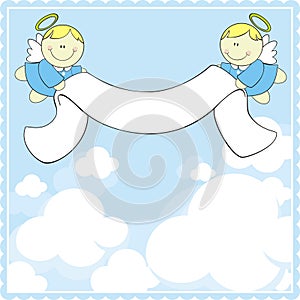 Baptism greeting card