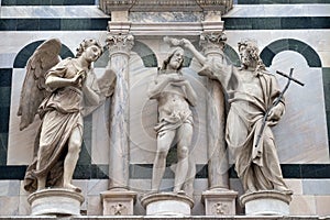 The Baptism of Jesus Christ, Baptistry of Saint John, Florence cathedral