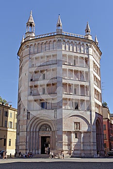 Baptistery in Parma