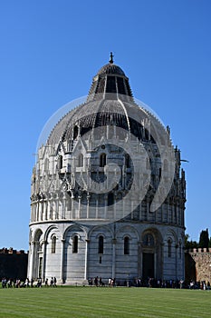 Baptistery, Piazza del Duomo, Pisa, Tuscany, Italy photo