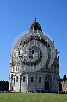 Baptistery, Piazza del Duomo, Pisa, Tuscany, Italy photo