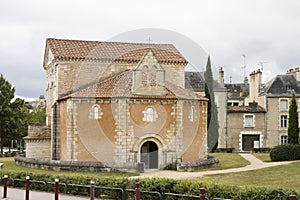 Baptistery in Poitiers, France photo