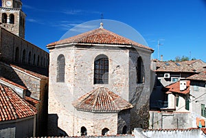 Baptistery of Santa Eufemia in Grado, Italy photo