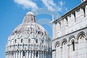 Baptistery of St. John. Square of miracles. Pisa