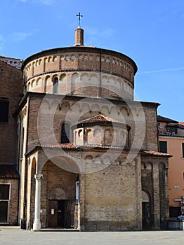 The Baptistry of Padua Cathedral Italy