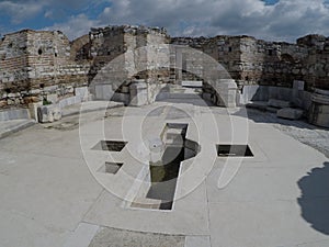 The Baptistry and Pool, Basilica of Saint John, Selcuk, Turkey