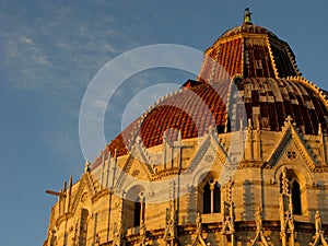 Baptistry of St John in Pisa Italy