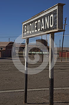 Baquedano Railway Station, Chile