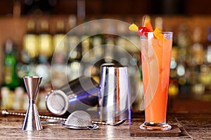 Bar accessories and tools for making cocktail