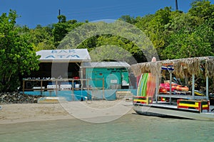 Bar and ATM Shack at Honeymoon Beach on Water Island