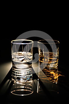 Alcohol bar background scotch beverage whiskey brandy rum liquid brown drink whisky