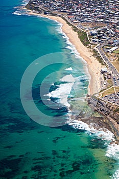 Bar Beach Merewether - Aerial View Newcastle NSW Australia