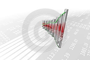 Bar chart 1 photo