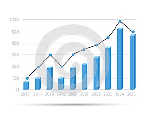 Bar Chart Graph Diagram Statistical Business