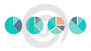 Bar Chart Graph Icon, Business Analytics Visualization, vector design Generative AI