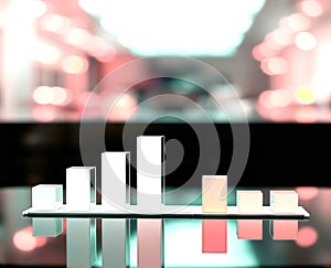bar chart, which is a type of graph used to visually present and compare categorical data.Â 
