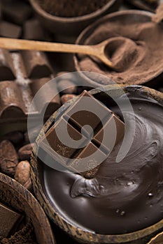 Bar Of Chocolate, Cocoa Beans