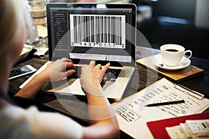 Bar Code Encryption Interface Coding Concept