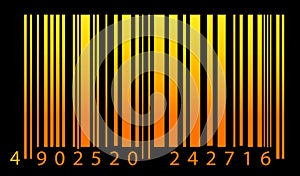 Bar code label