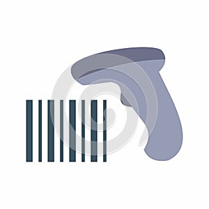 Bar Code Reader icon vector image.