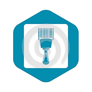 Bar code scanner icon simple