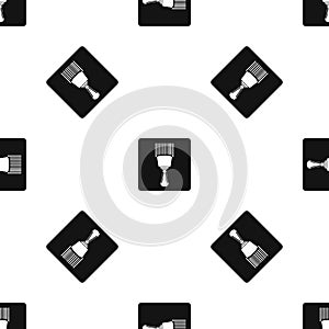 Bar code scanner pattern seamless black