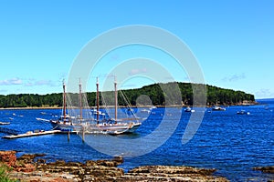 Bar Harbor Coastal Maine