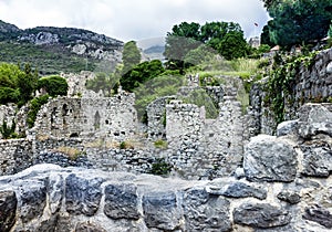 Bar old town, Montenegro, old ancient fortress