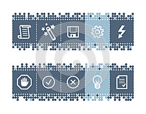 bar with script icon