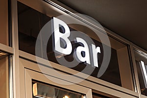 Bar sign