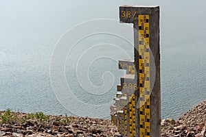 Bar stool for Water Level Meter in the dam