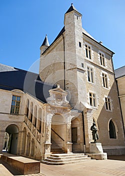 The Bar Tower of the former Palace of the Dukes and Estates of Burgundy in Dijon